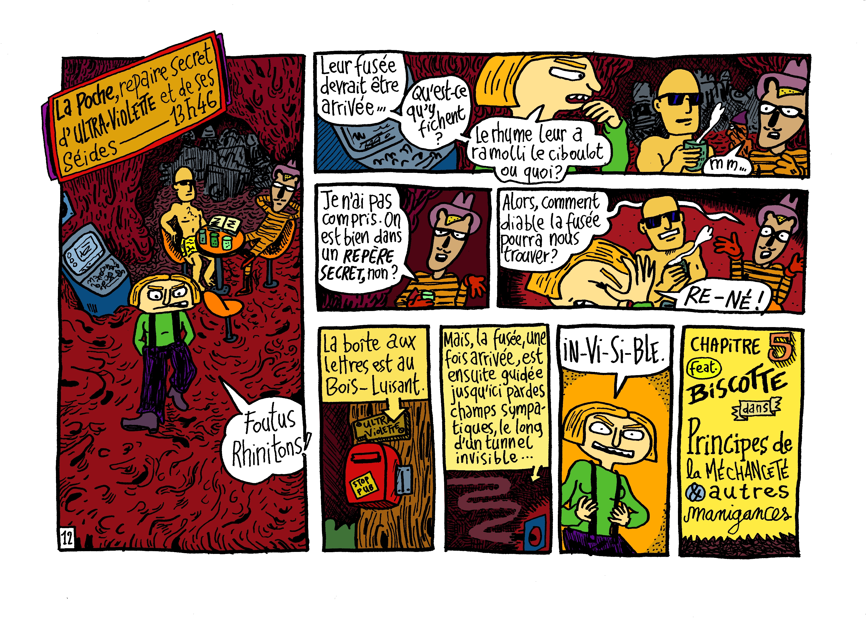 - Infra-Rouge V.S Ultra Violette #1 Les Naufrageurs de Bois-Luisant- page 13