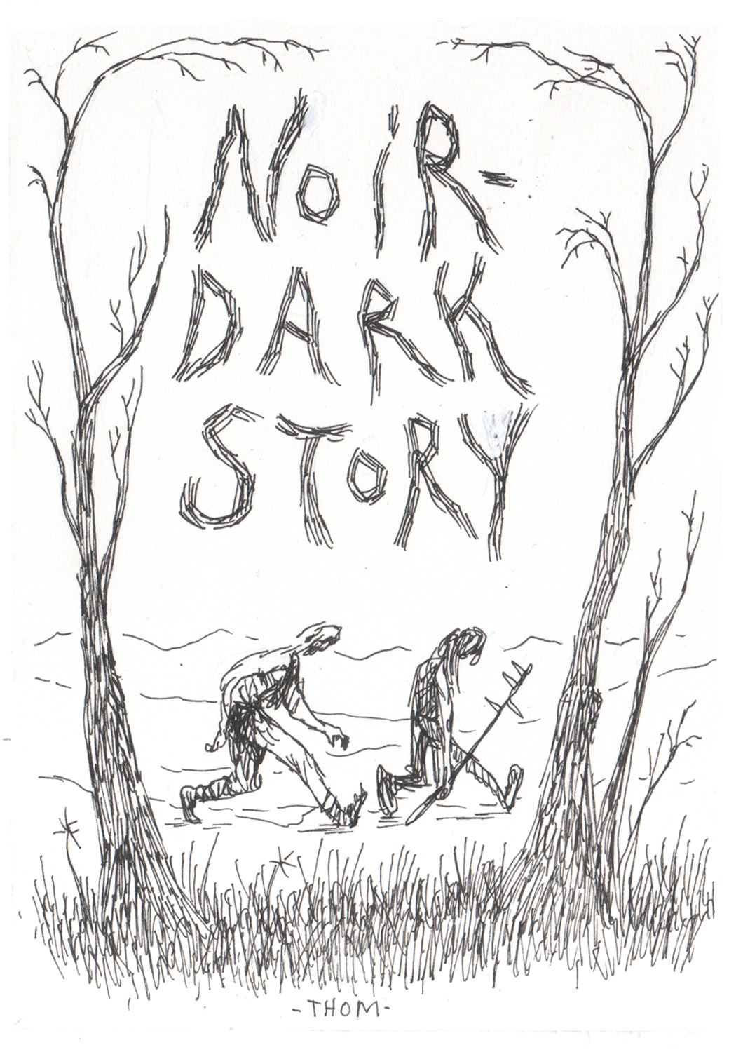 - Noir-dark story- page 1