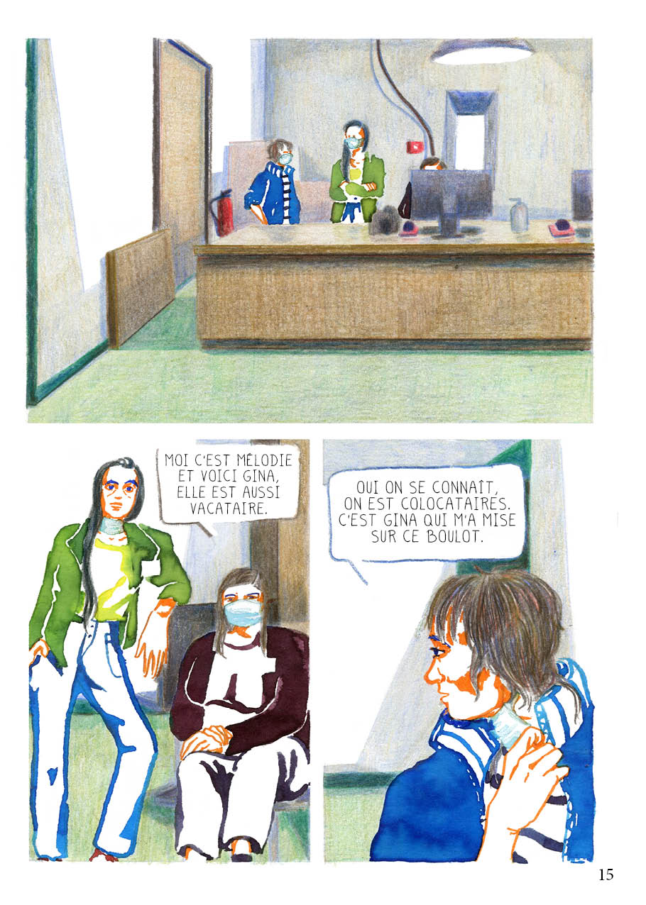 - Dans le béton- page 16