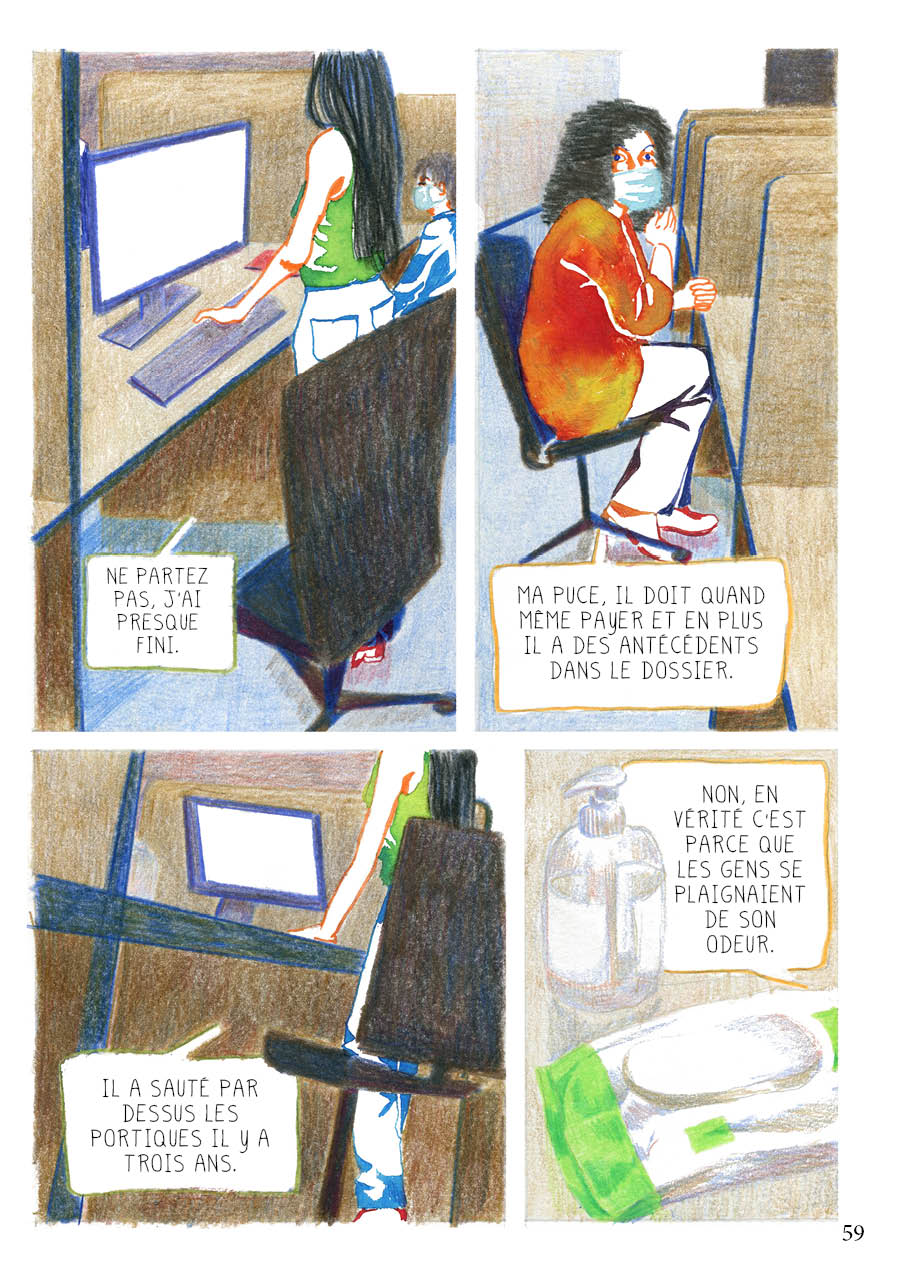 - Dans le béton- page 60