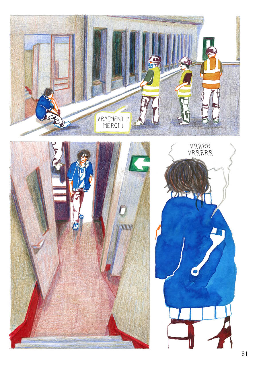 - Dans le béton- page 81