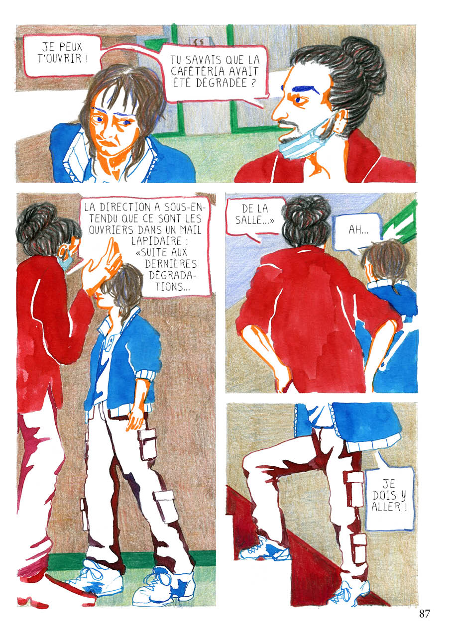 - Dans le béton- page 87