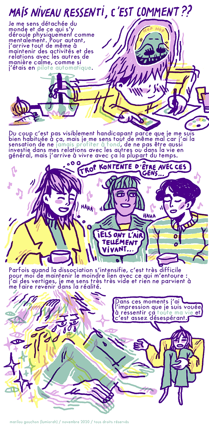 - j'ai passé la journée entière dans le brouillard qui flotte au dessus de moi - page 6