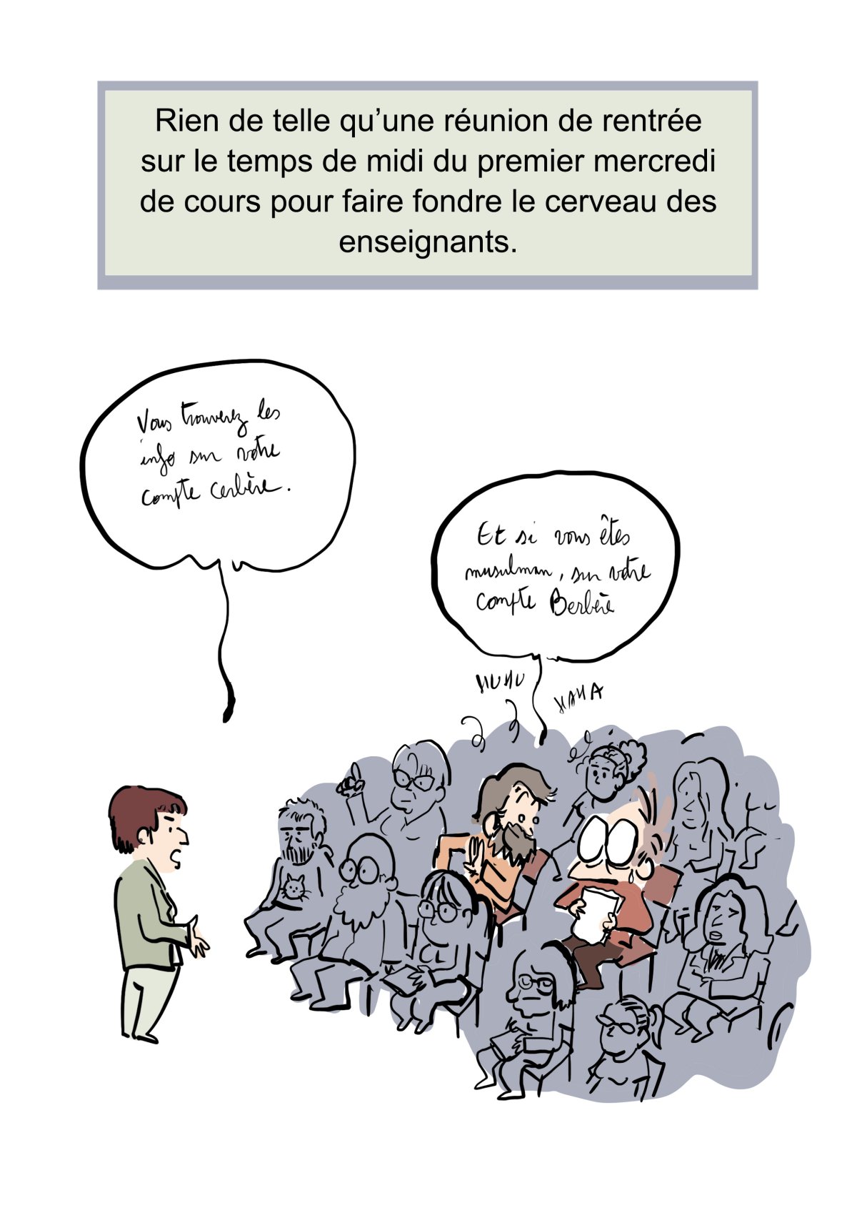 - Ma vie de prof (c'est un titre de merde, on est d'accord)- page 519