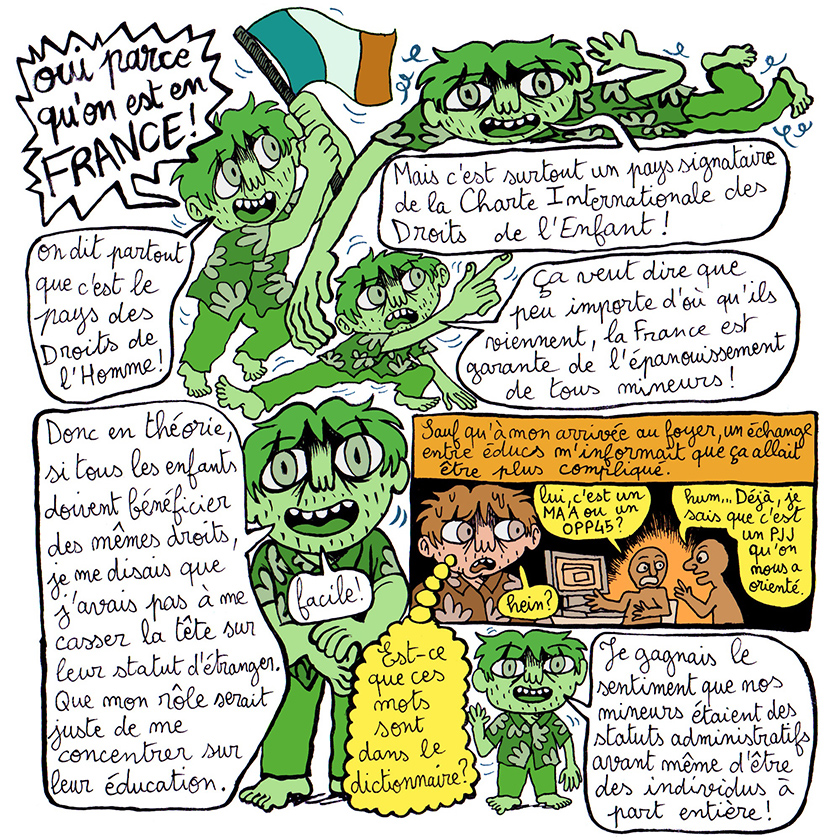 - Story Time (Sur mes expériences dans l'intervention sociale)- page 43