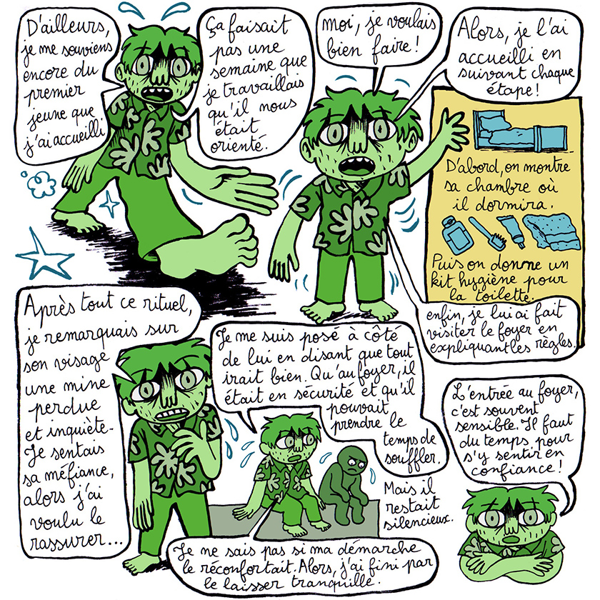 - Story Time (Sur mes expériences dans l'intervention sociale)- page 45