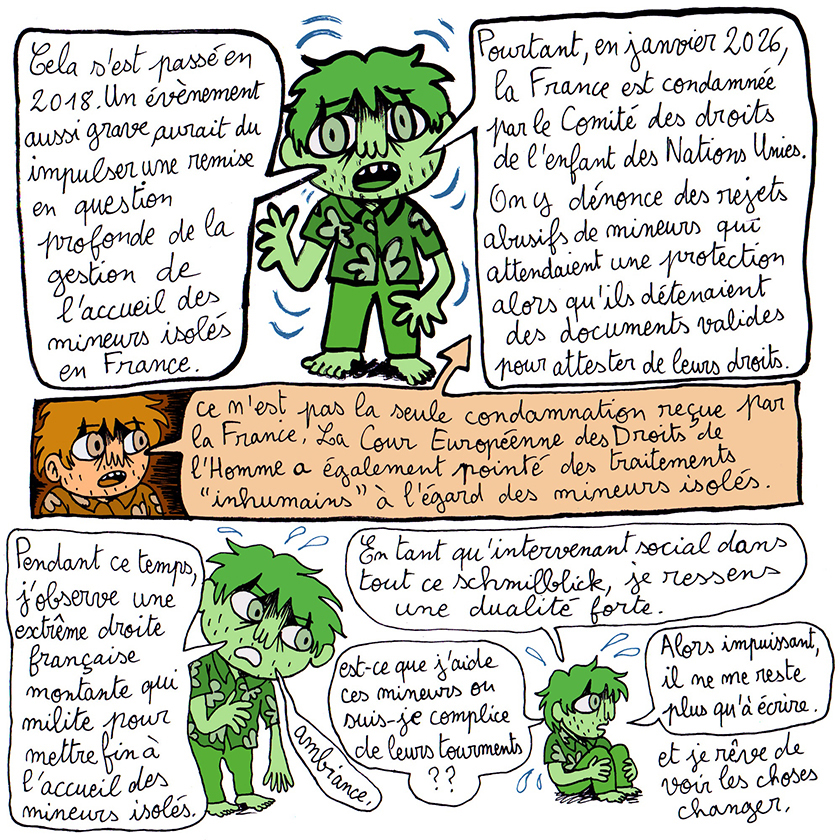 - Story Time (Sur mes expériences dans l'intervention sociale)- page 55