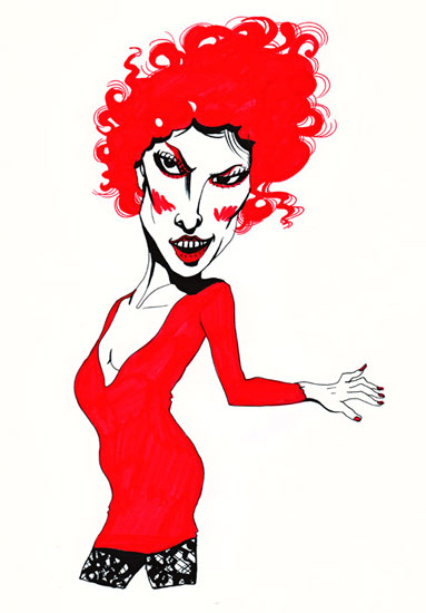 - Red pin-up (belles comme des camions)- page 95