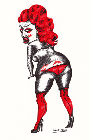 - Red pin-up (belles comme des camions)- page 106