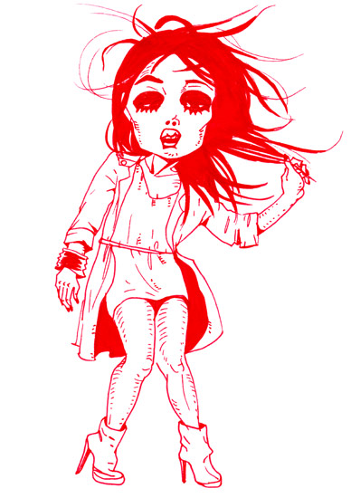 - Red pin-up (belles comme des camions)- page 22