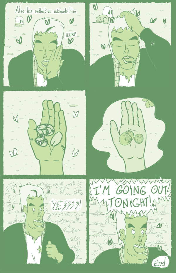 - Breaktime with Frankenstein- page 9