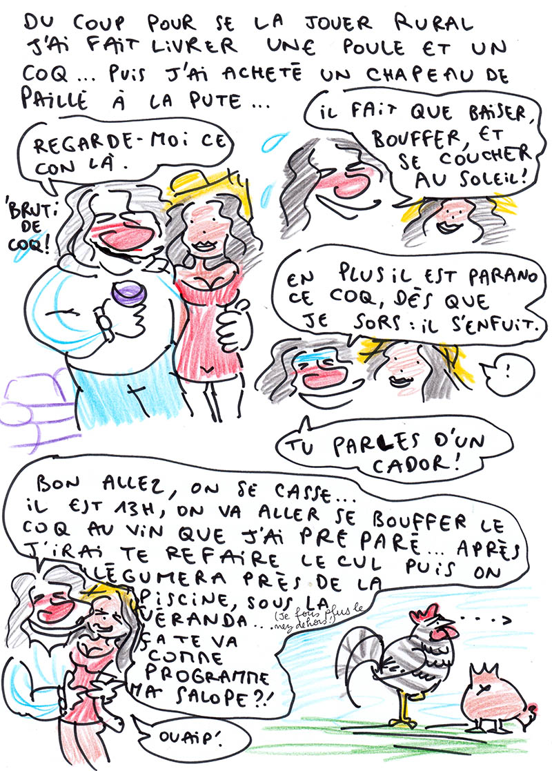 - GERARD DEPARDIEU : JOURNAL D'UN CONFINEMENT (ex : Journal d'un beauf en exil)- page 8