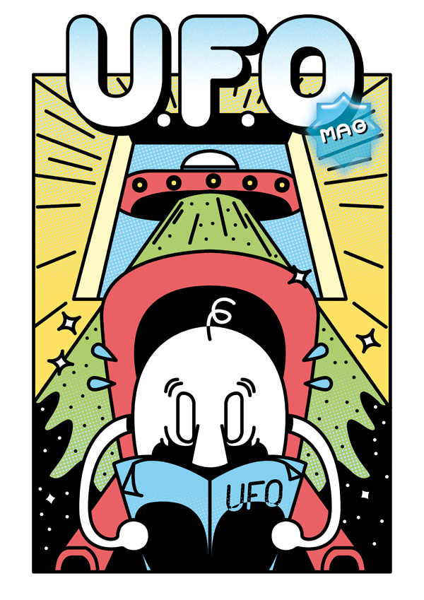 - U.F.O MAG #1- page 1