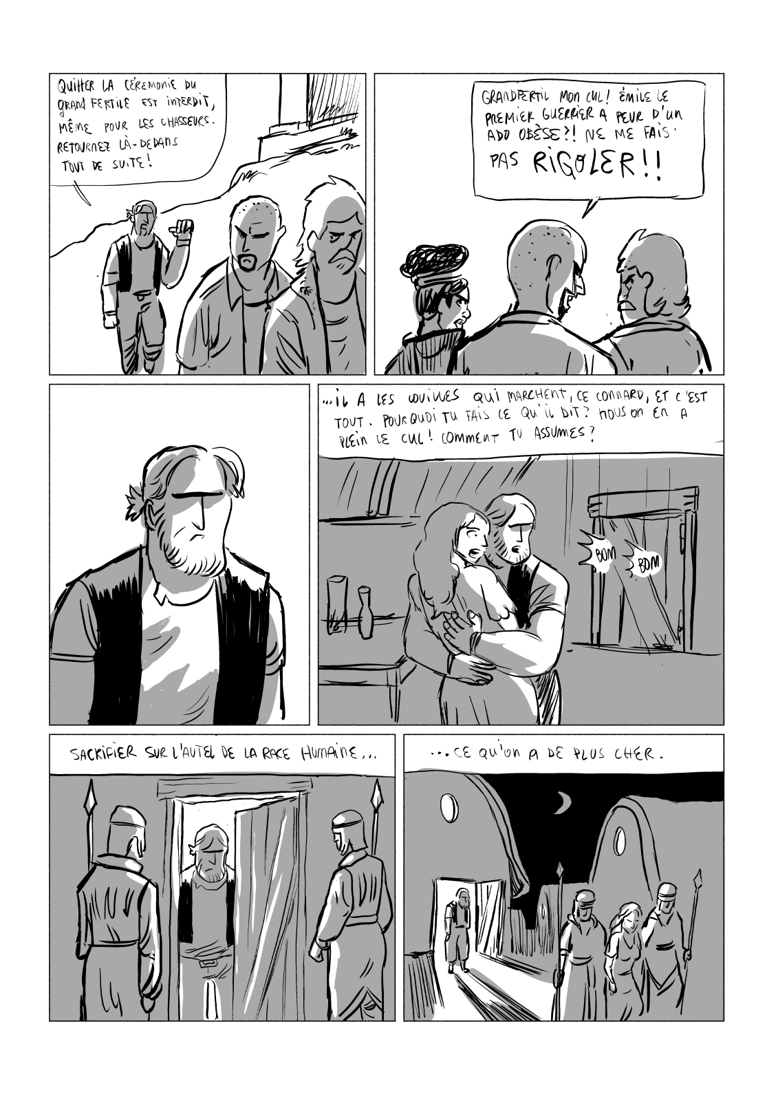 - En Double - Les Escargots et le pape.- page 6