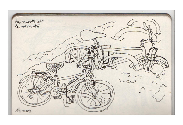 - L'hiver, les vélos- page 32