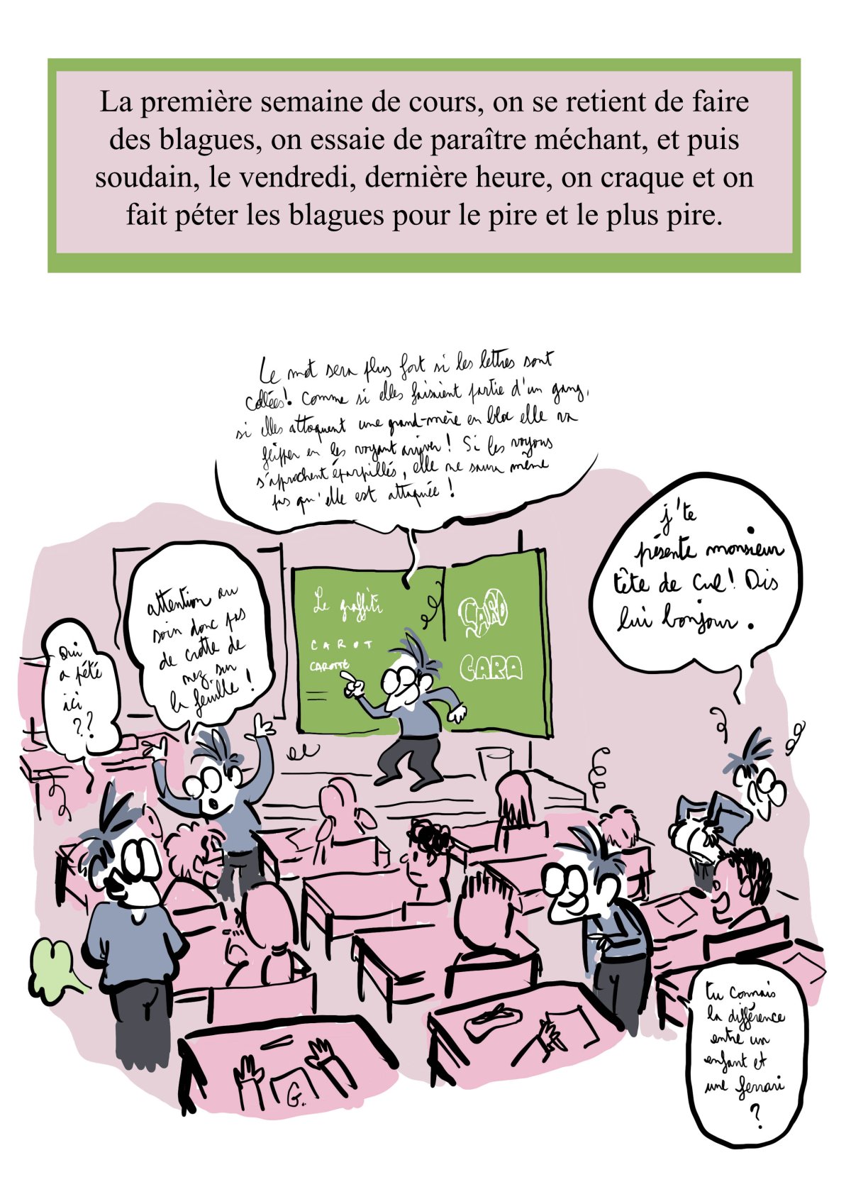 - Ma vie de prof (c'est un titre de merde, on est d'accord)- page 300