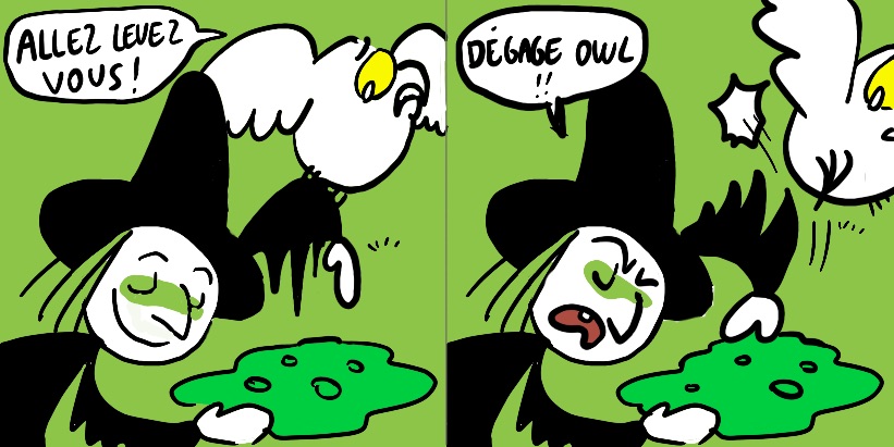 - MEGG, MOGG & OWL. CHILD BOOK- page 11