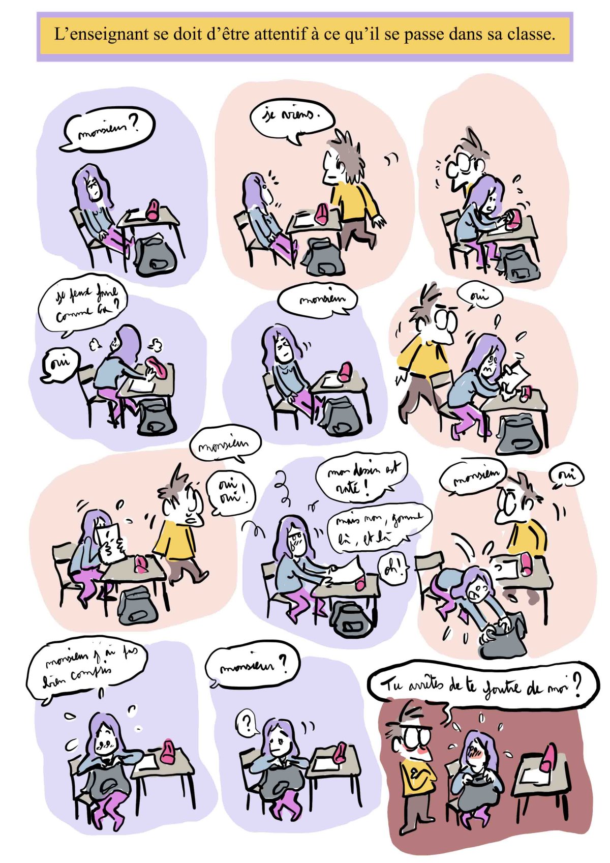 - Ma vie de prof (c'est un titre de merde, on est d'accord)- page 414