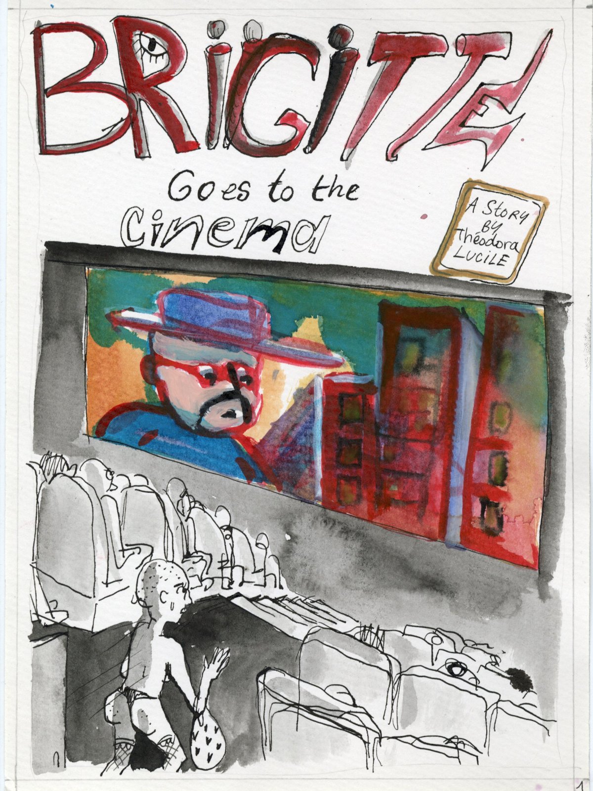 - Brigitte goes to the cinema- page 1