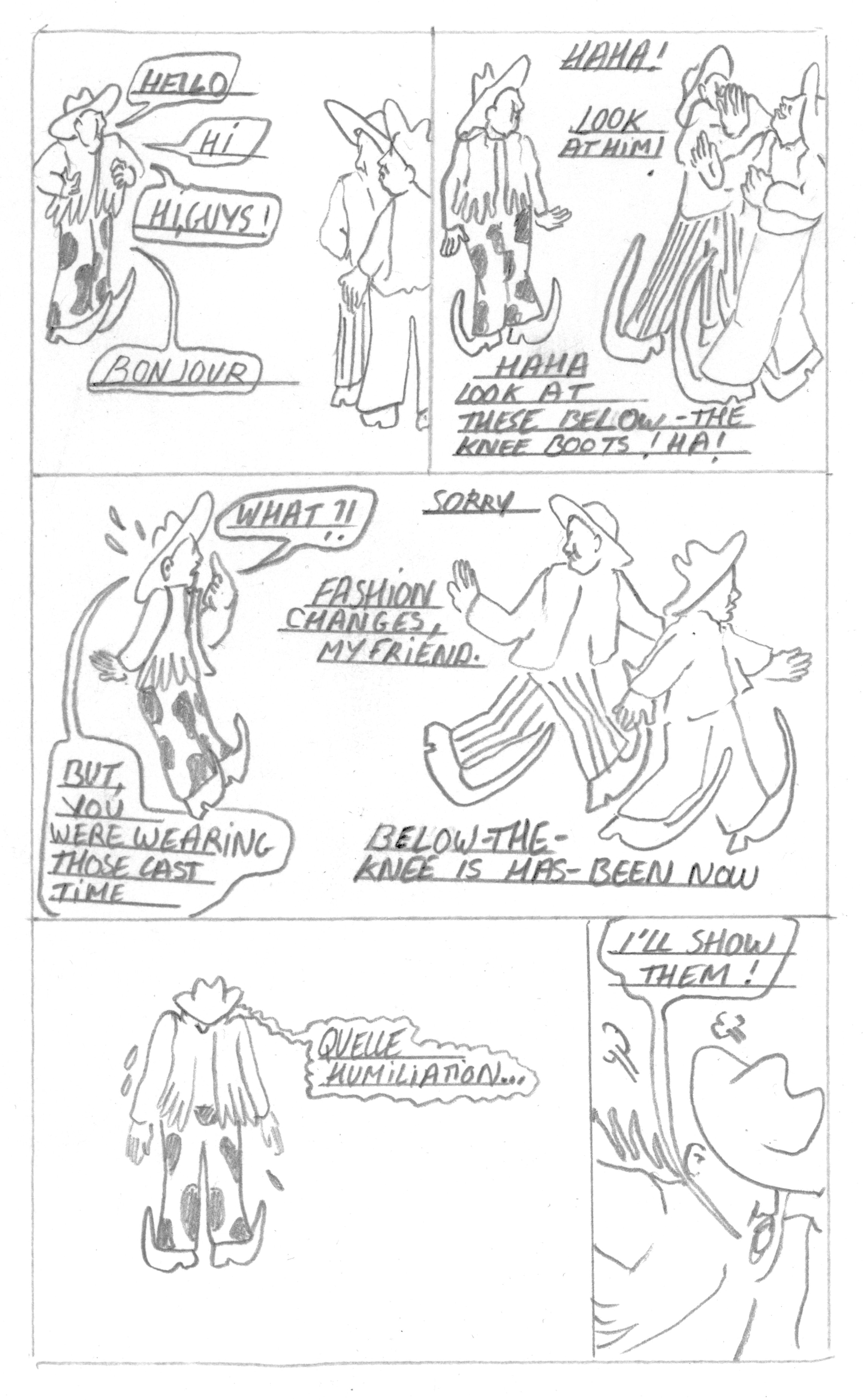 - What the boots- page 5