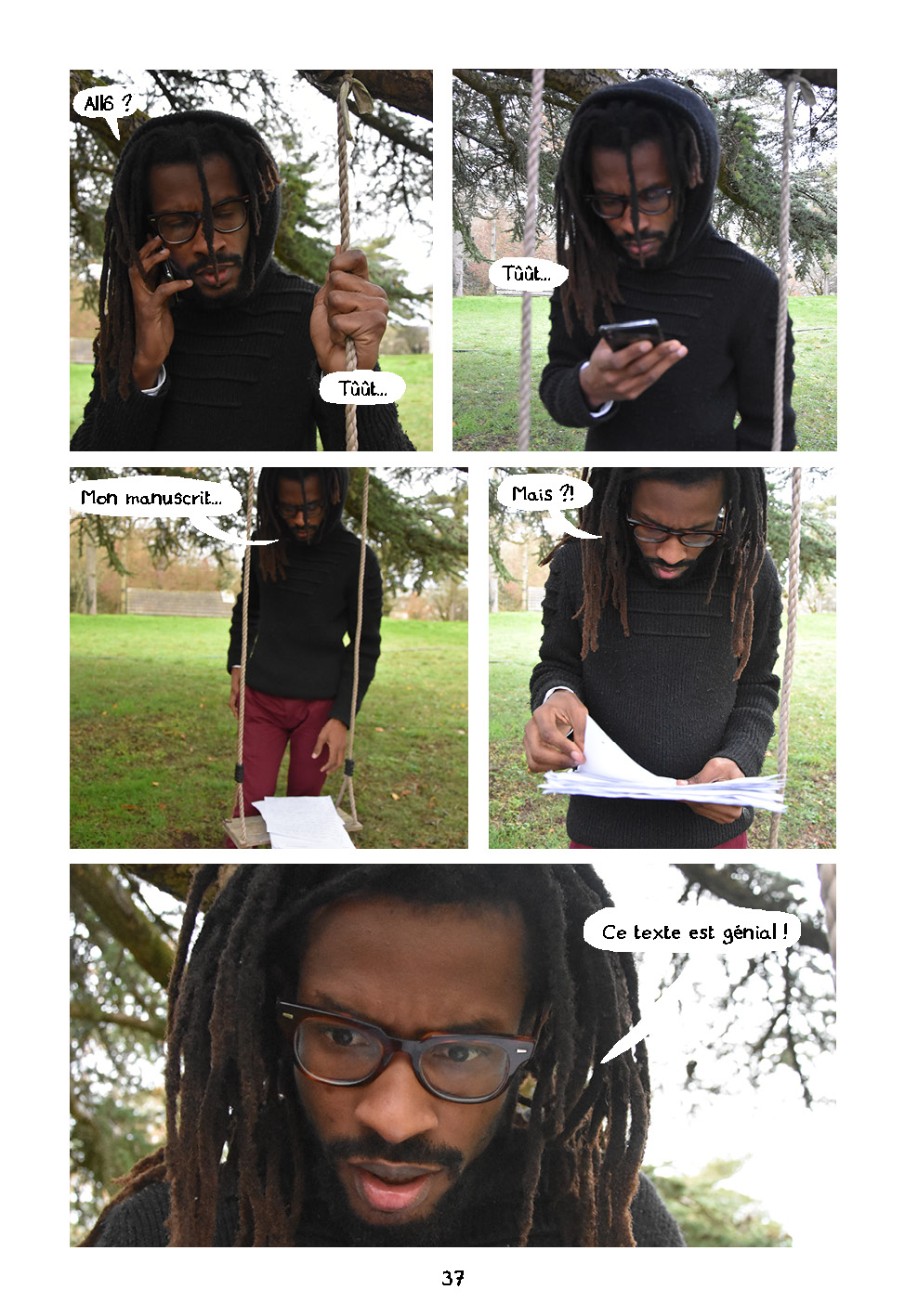 - J'ai pris racine- page 36