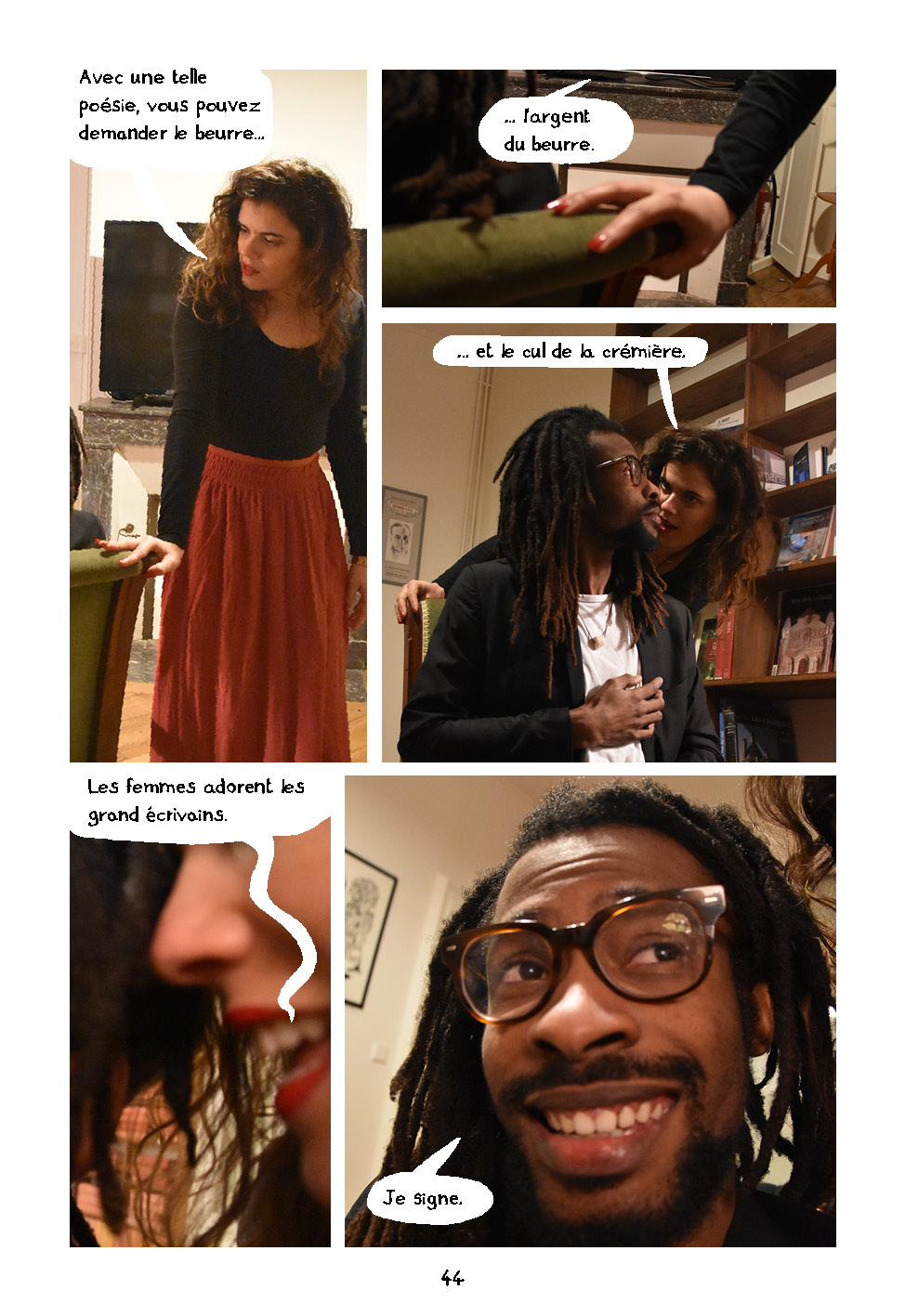 - J'ai pris racine- page 43