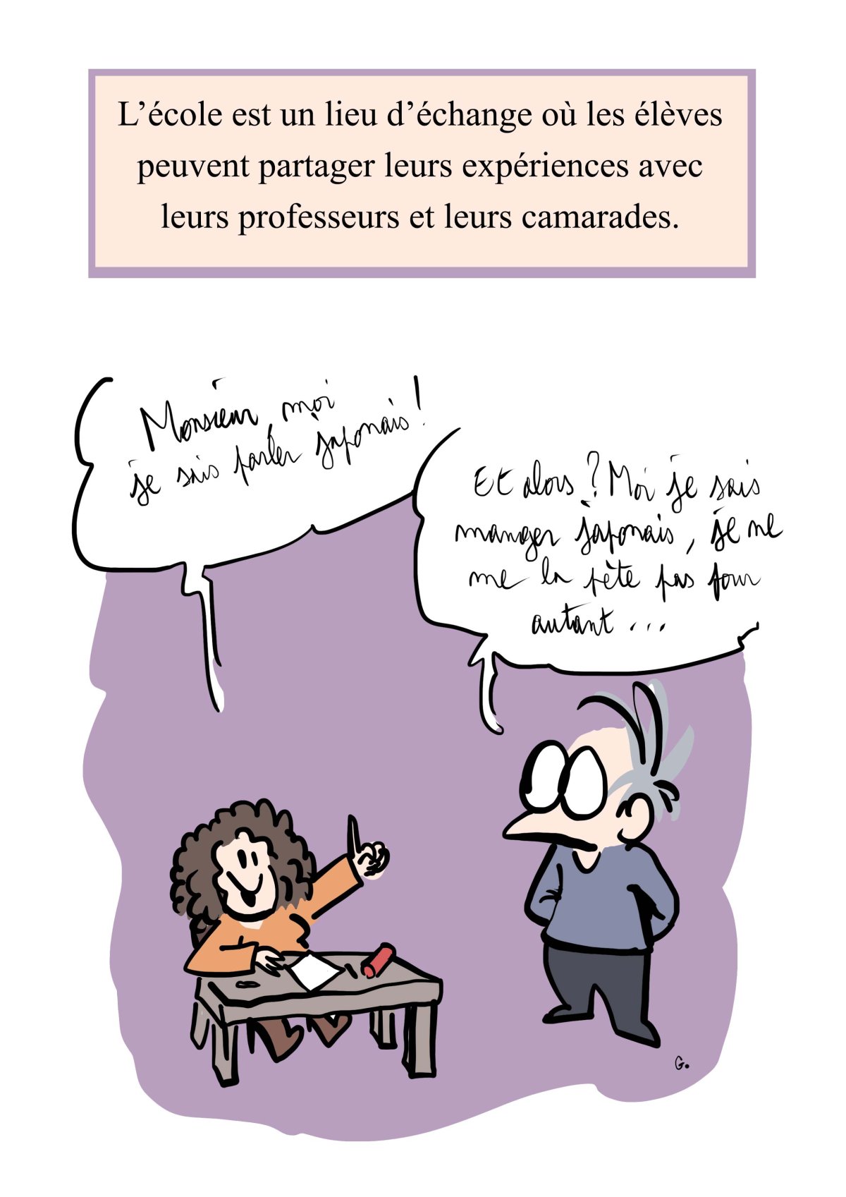 - Ma vie de prof (c'est un titre de merde, on est d'accord)- page 241