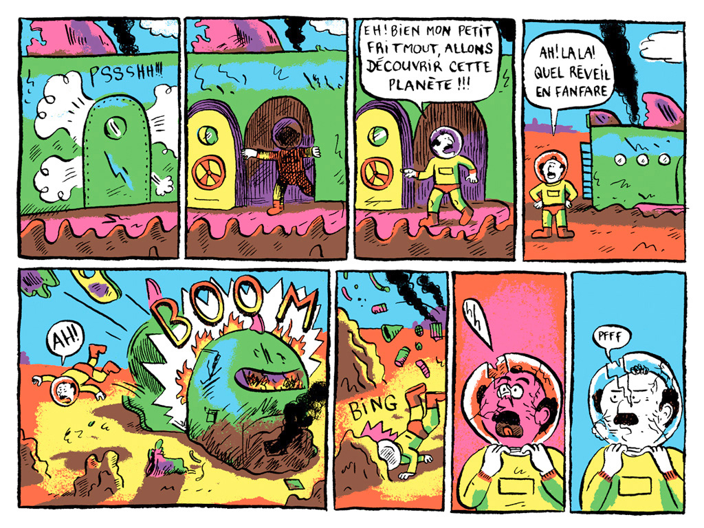 - La planète des frites- page 7