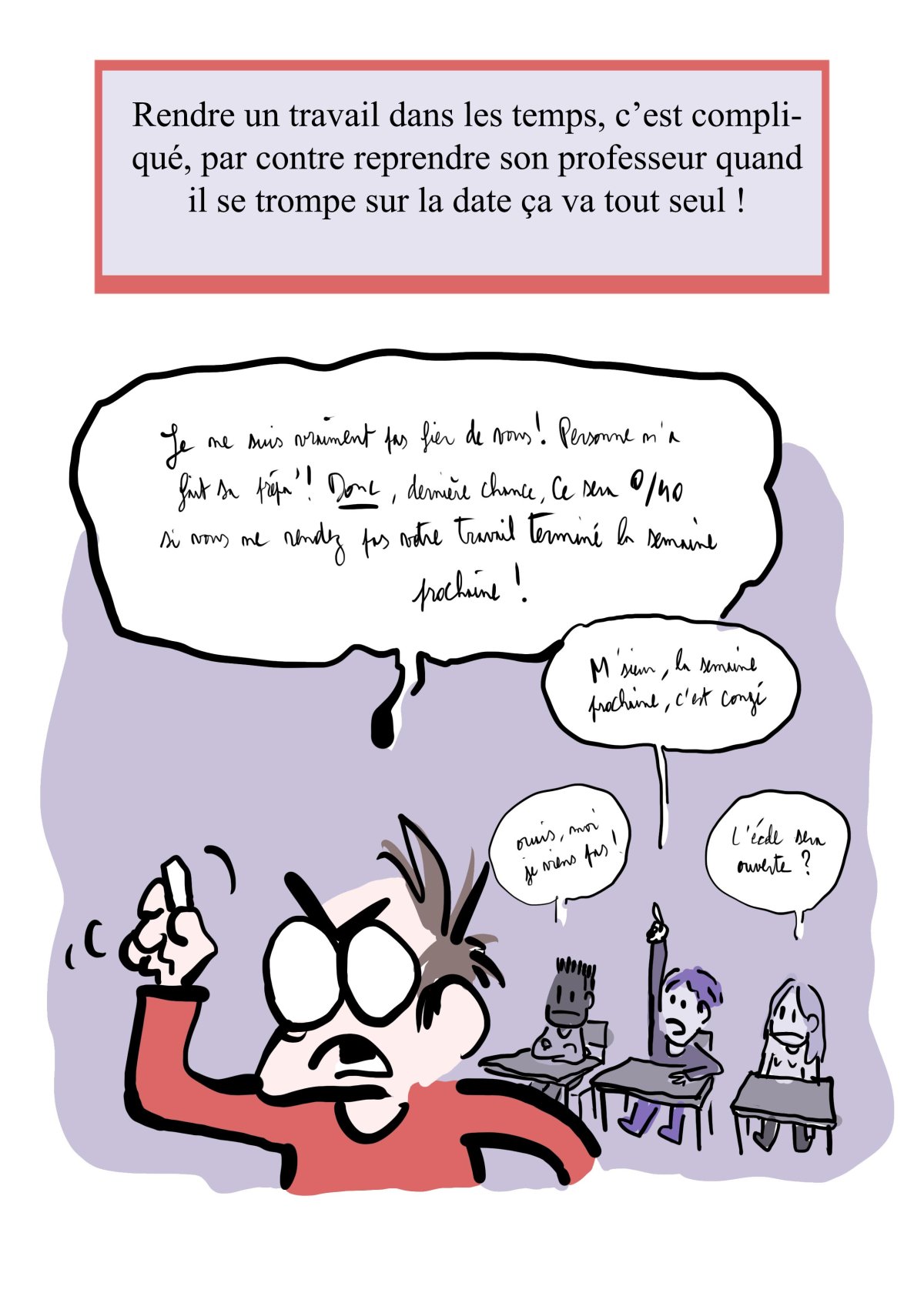 - Ma vie de prof (c'est un titre de merde, on est d'accord)- page 455