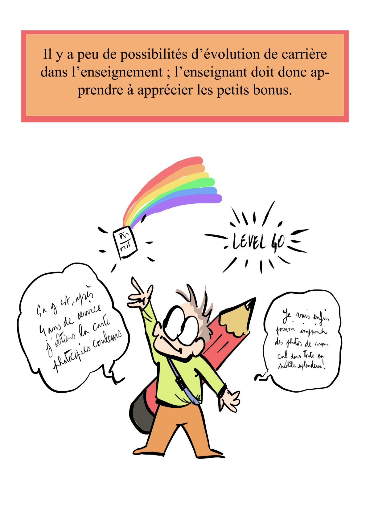 - Ma vie de prof (c'est un titre de merde, on est d'accord)- page 423