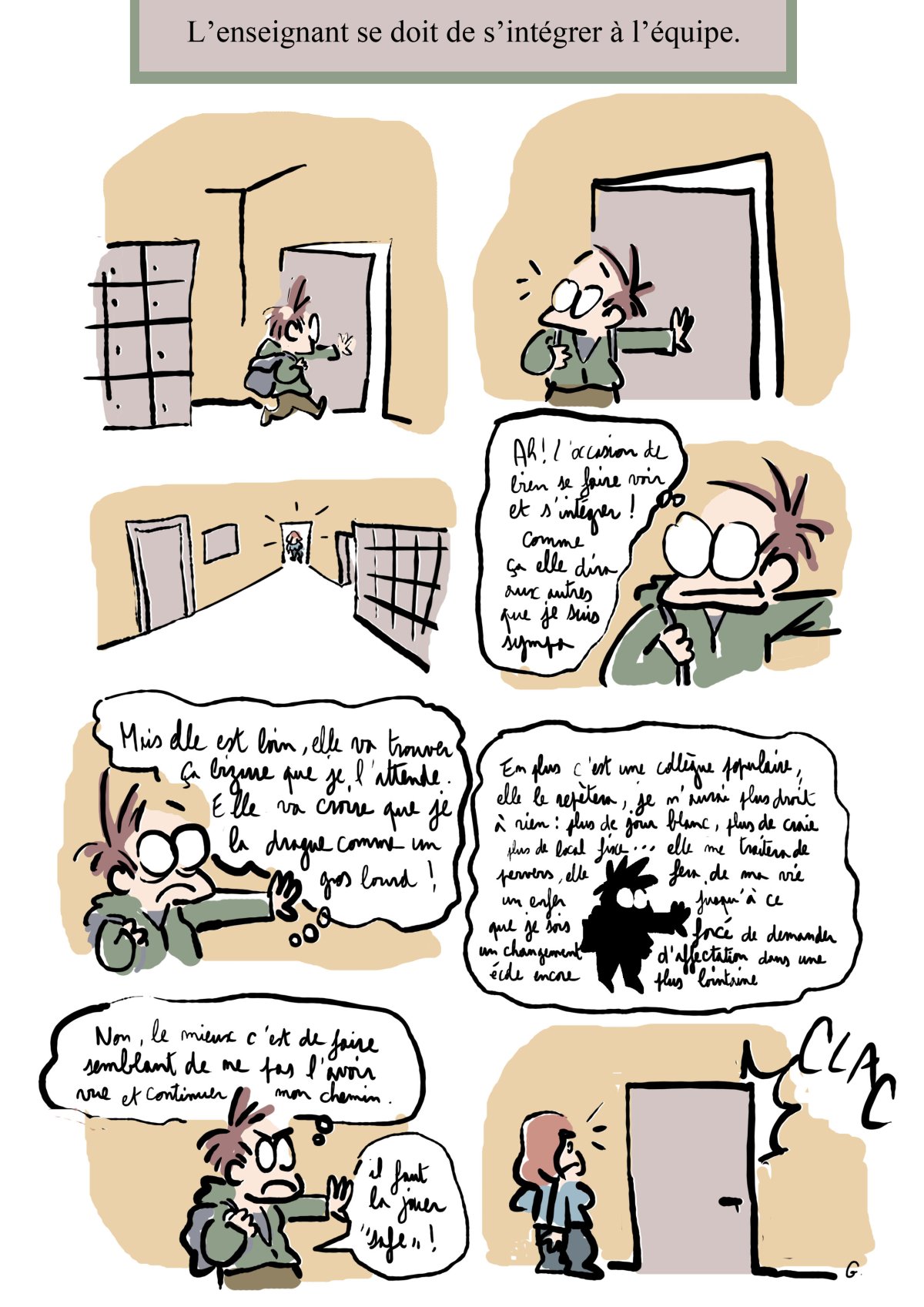 - Ma vie de prof (c'est un titre de merde, on est d'accord)- page 162