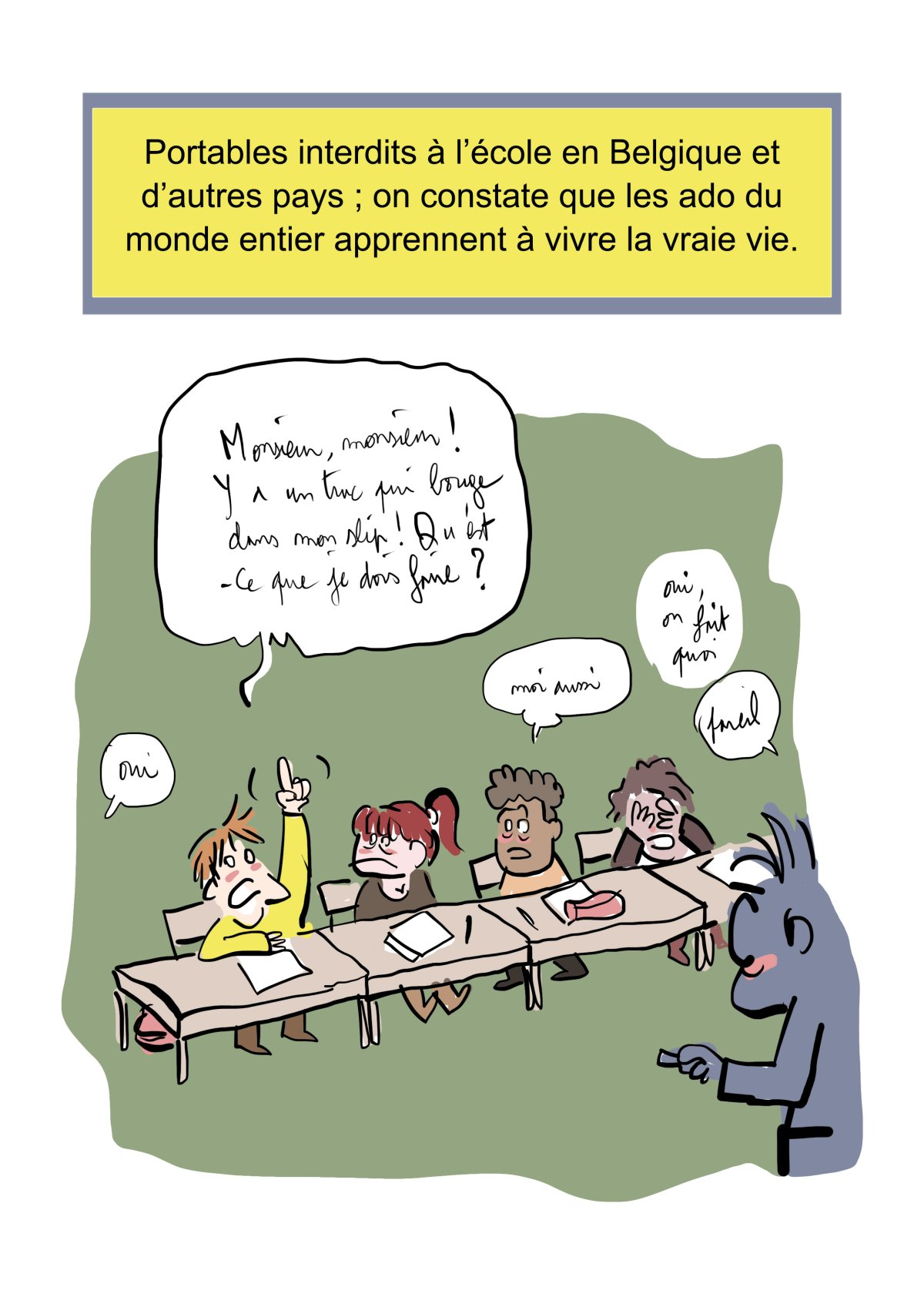 - Ma vie de prof (c'est un titre de merde, on est d'accord)- page 525