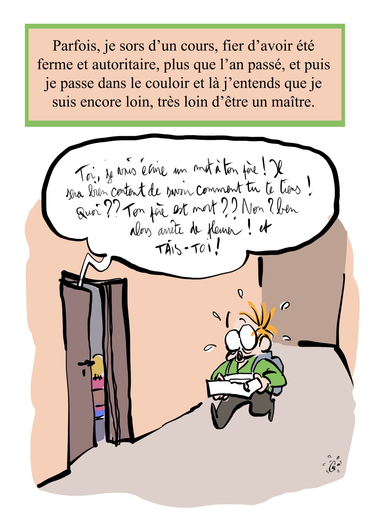 - Ma vie de prof (c'est un titre de merde, on est d'accord)- page 304