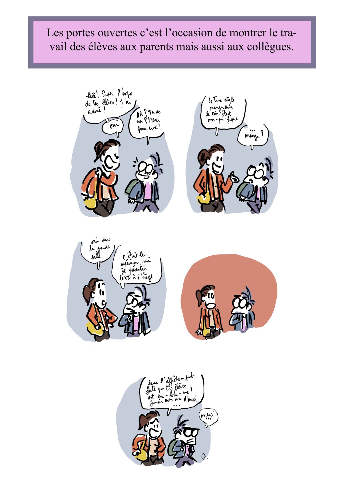 - Ma vie de prof (c'est un titre de merde, on est d'accord)- page 236