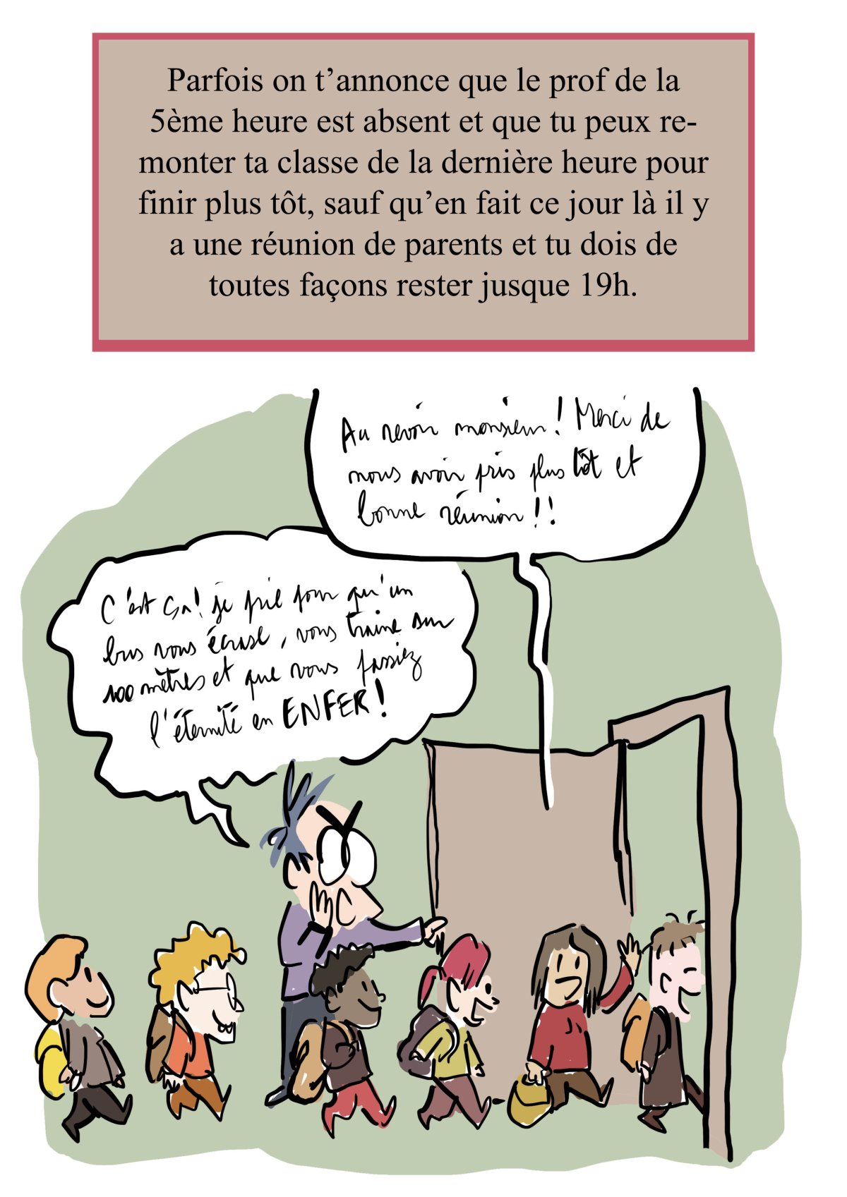 - Ma vie de prof (c'est un titre de merde, on est d'accord)- page 412