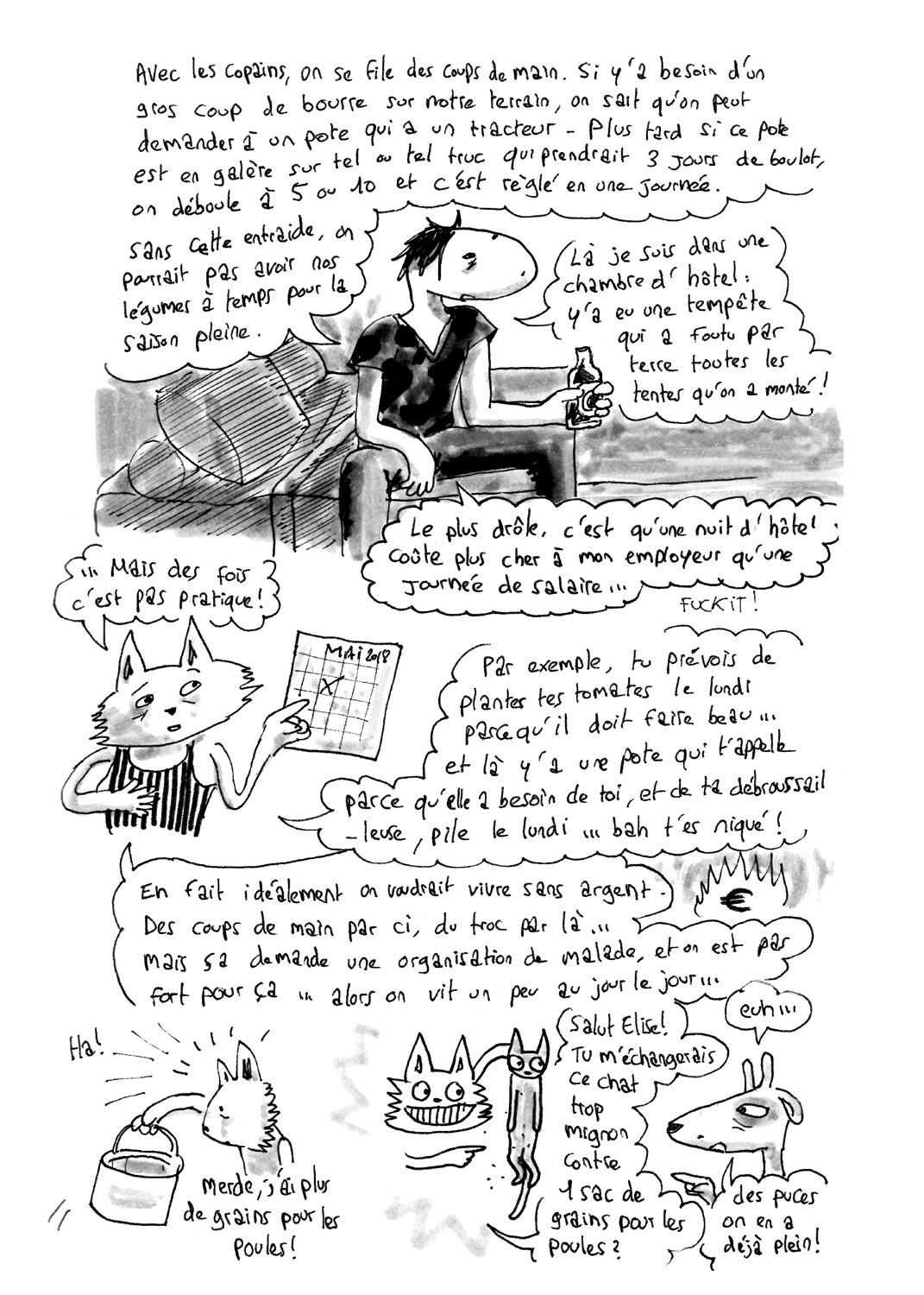 - L'île aux légumes- page 11