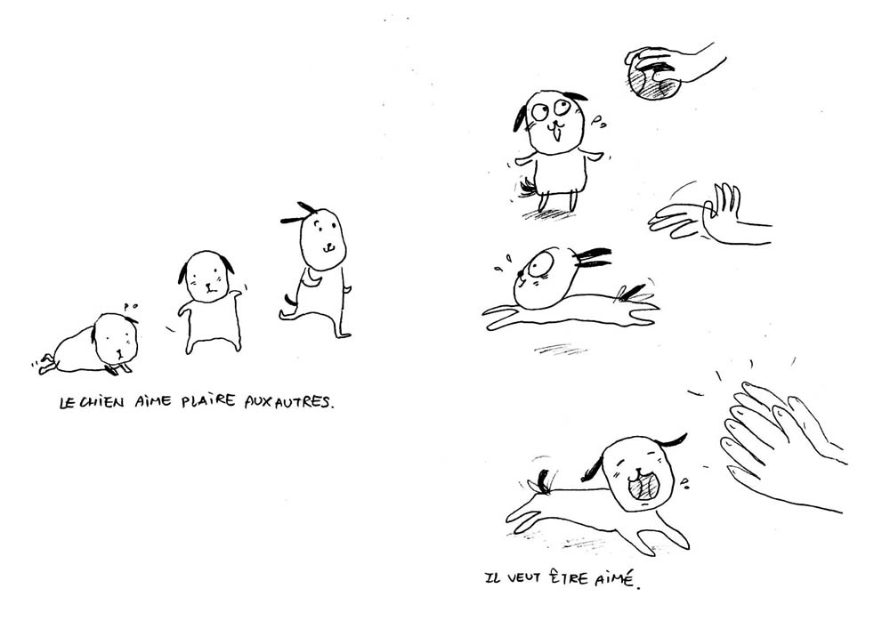 - J'étais née chien, chat et arbre - page 3