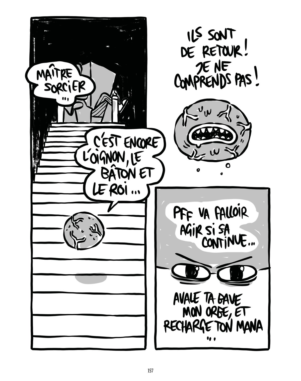 - Oignon, Mage Niveau 1 (dark fantasy)- page 157