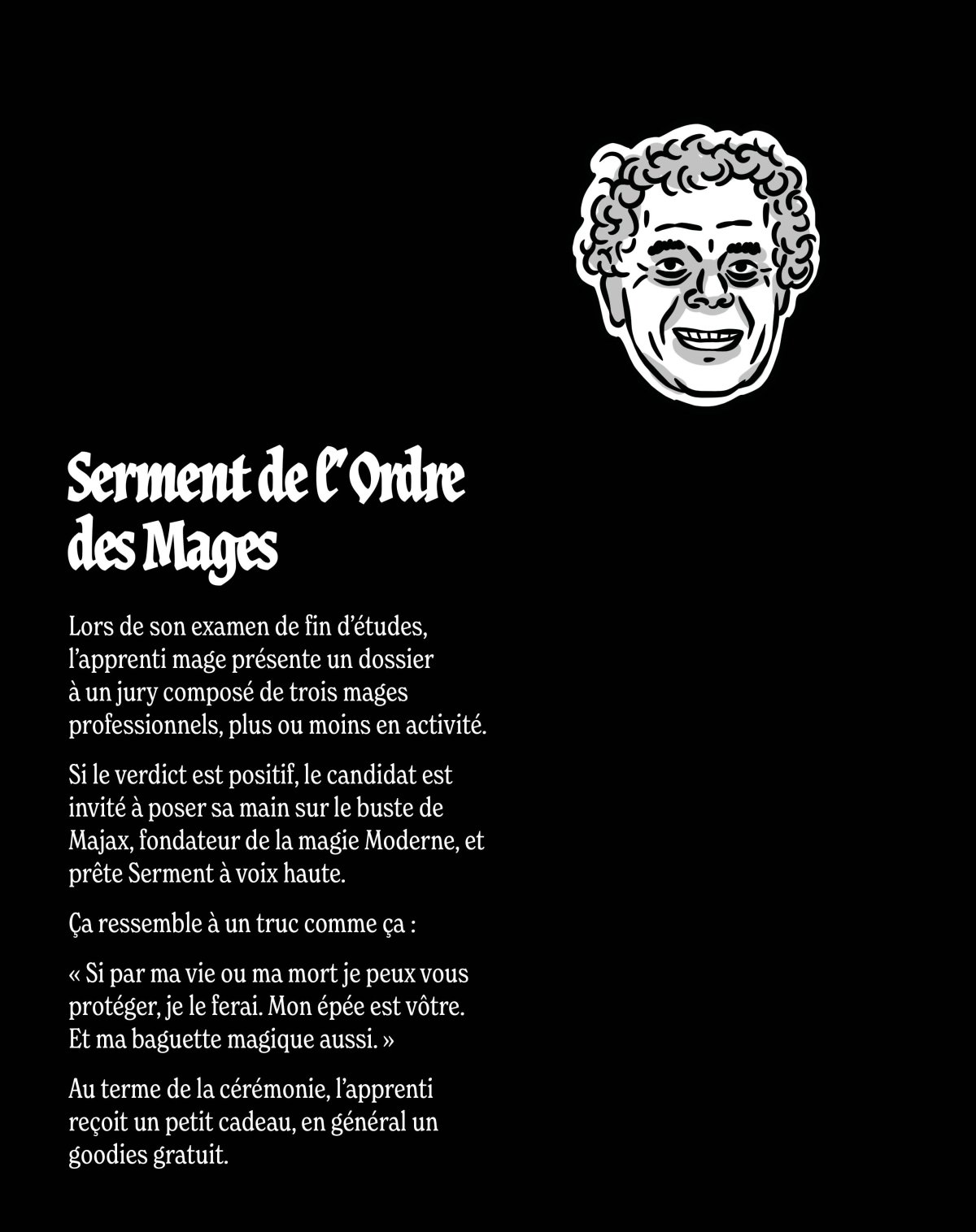 - Oignon, Mage Niveau 1 (dark fantasy)- page 159