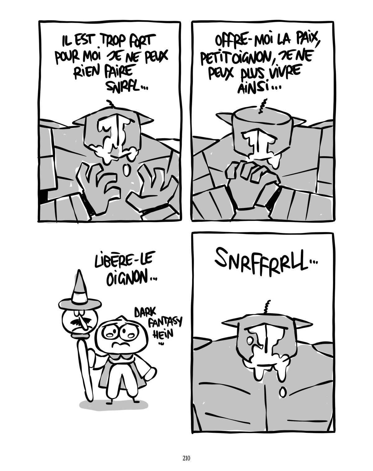 - Oignon, Mage Niveau 1 (dark fantasy)- page 210