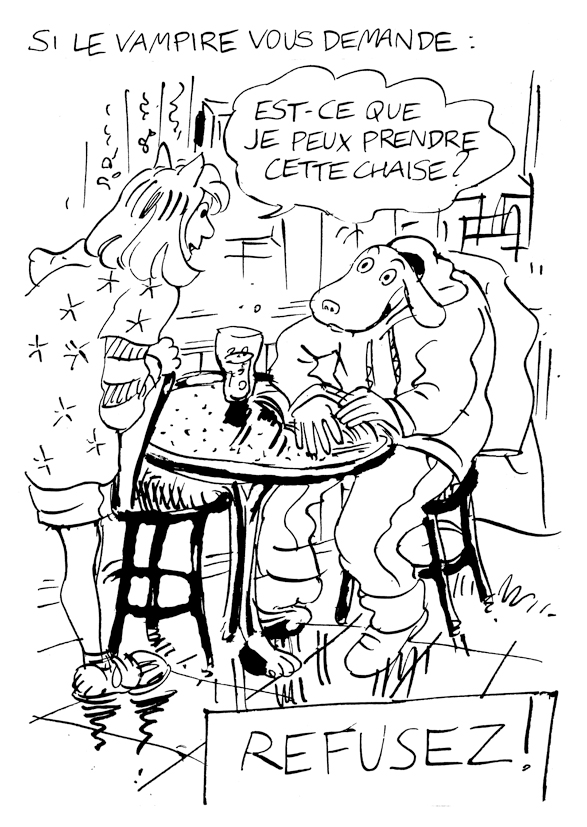 - Ne vous laissez pas attendrir par le Vampire.- page 3