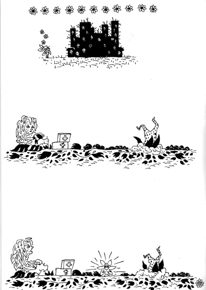 - La bonhommie de l'homme fleur- page 8