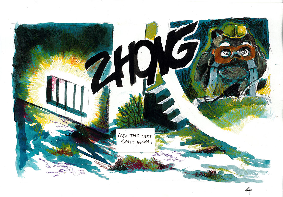 - the secret activity of the headmaster- page 5