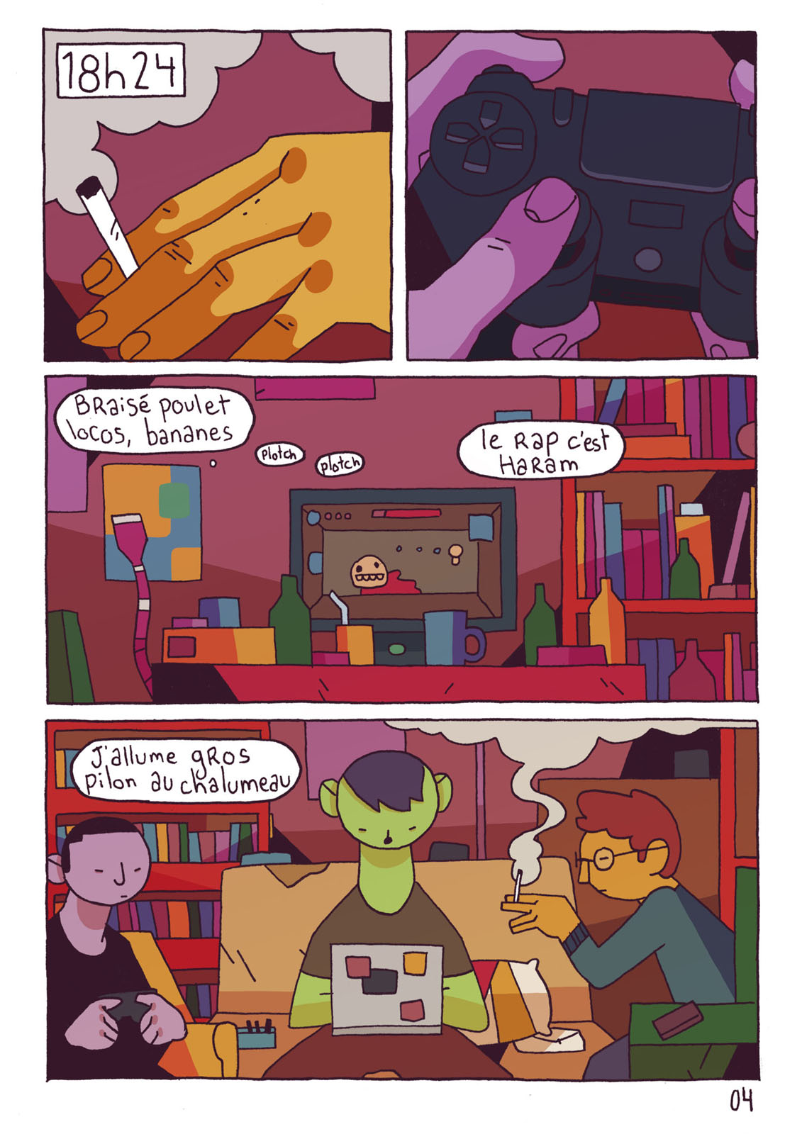 - Une Fille Dans le Bus- page 4