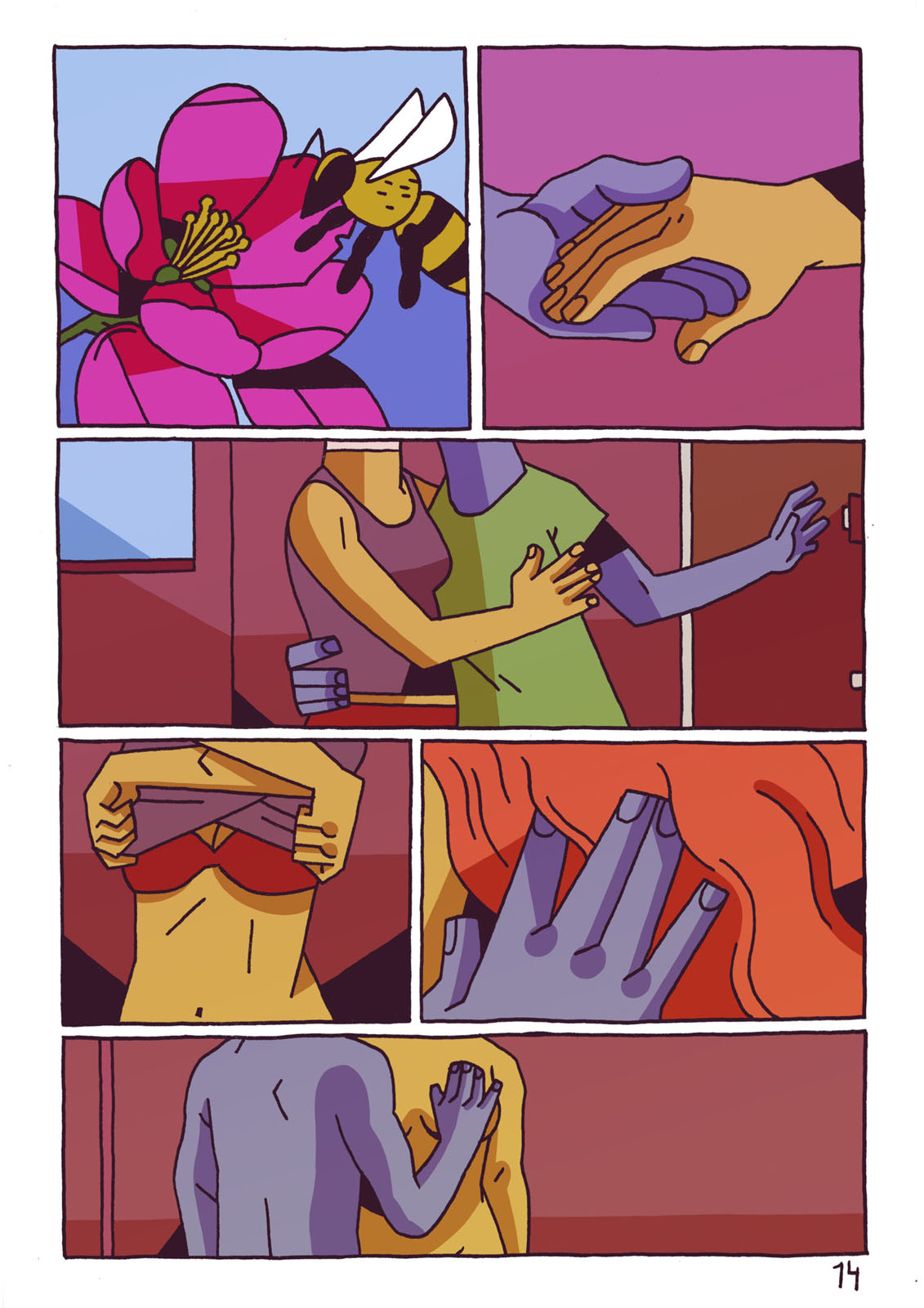 - Une Fille Dans le Bus- page 14