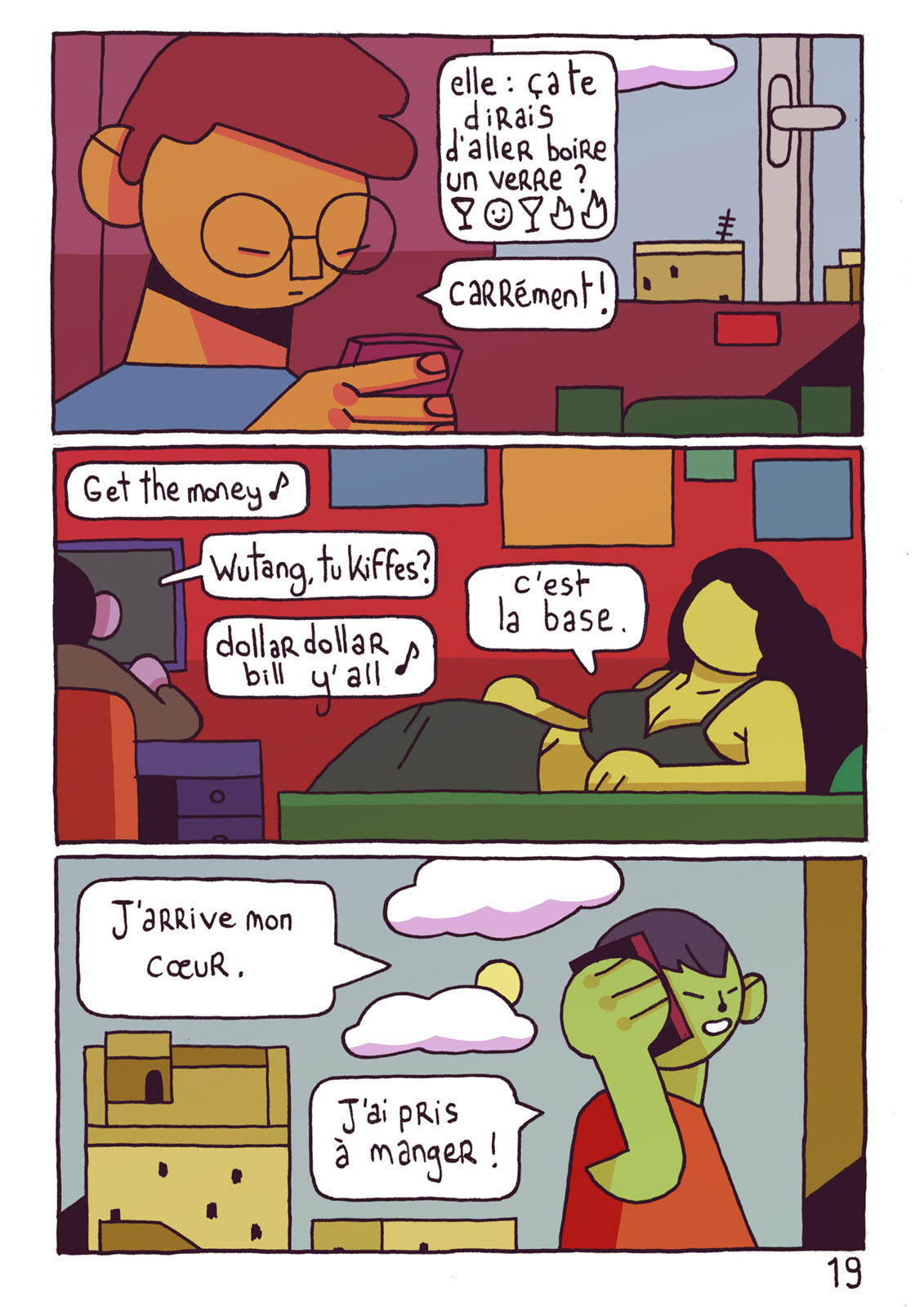 - Une Fille Dans le Bus- page 19