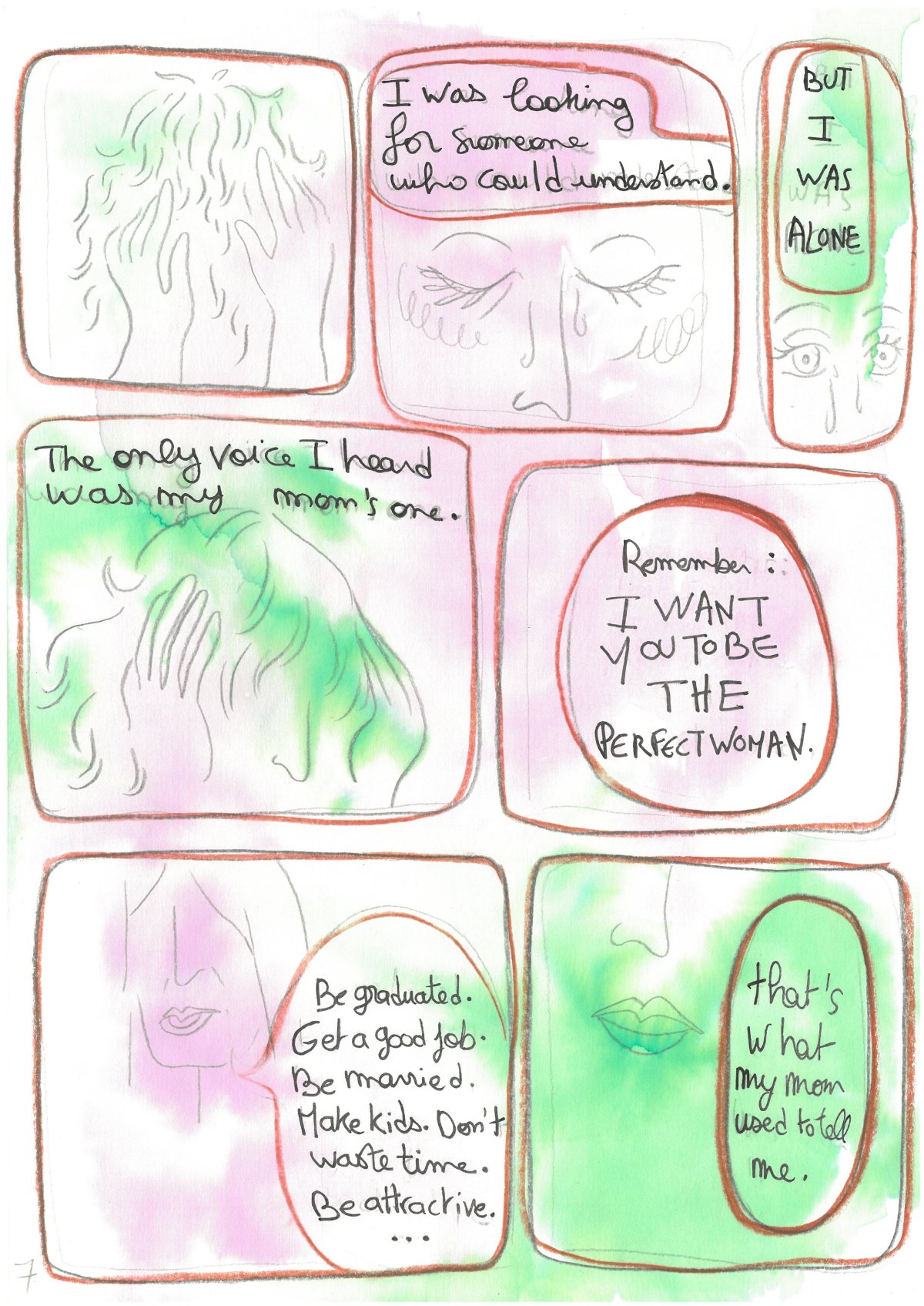 - Pieces of a woman- page 8