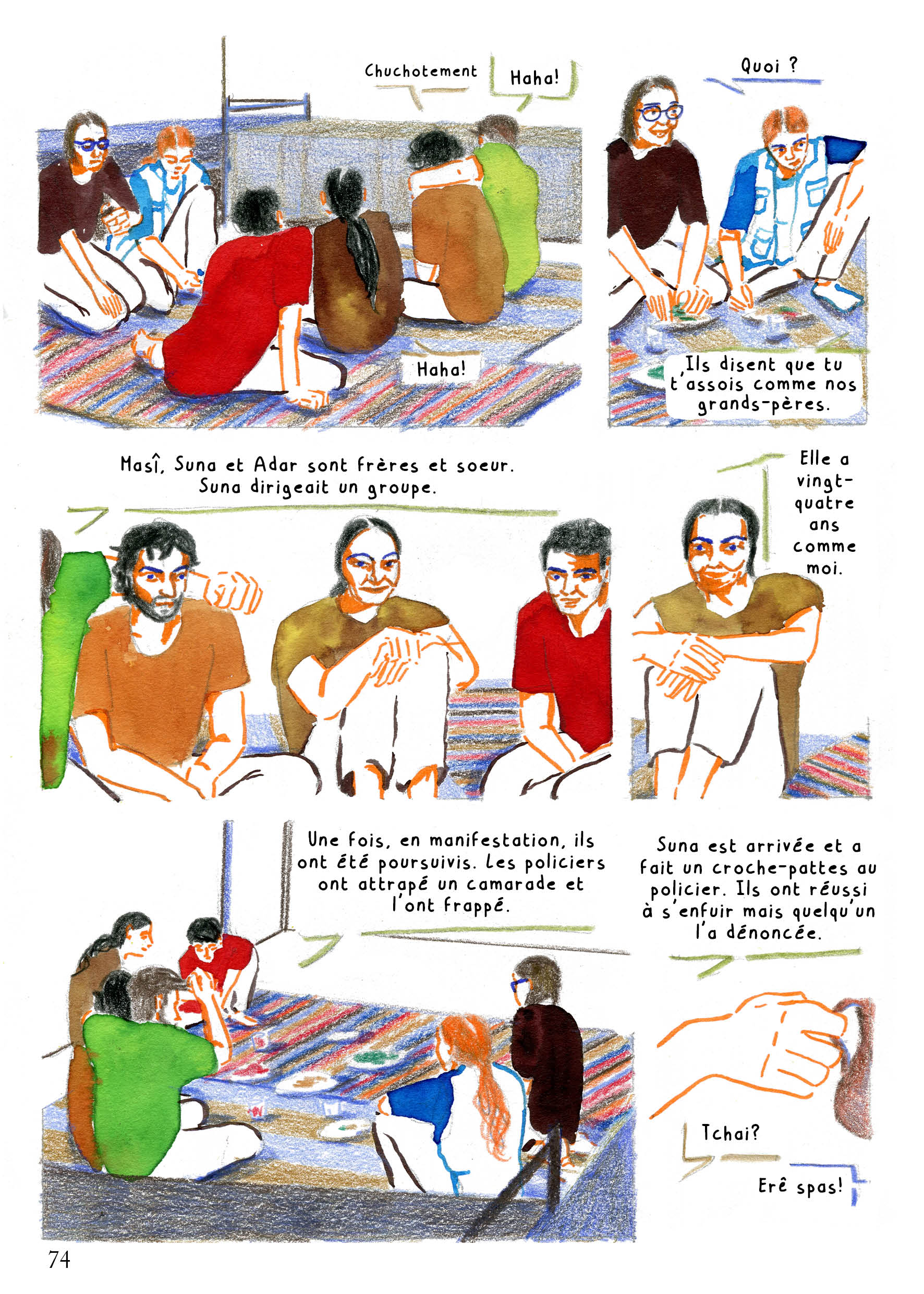 - Ne pas mourir comme des chiens- page 71