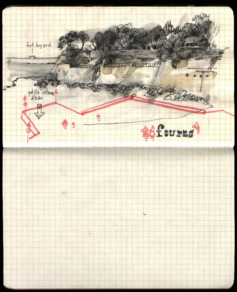- Black/red sketchbook- page 2