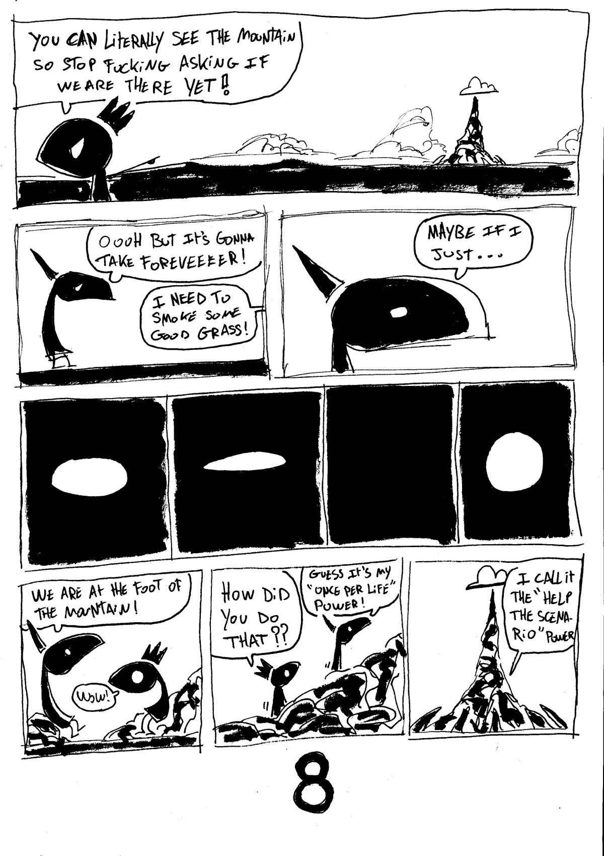 - On my little cloud- page 9